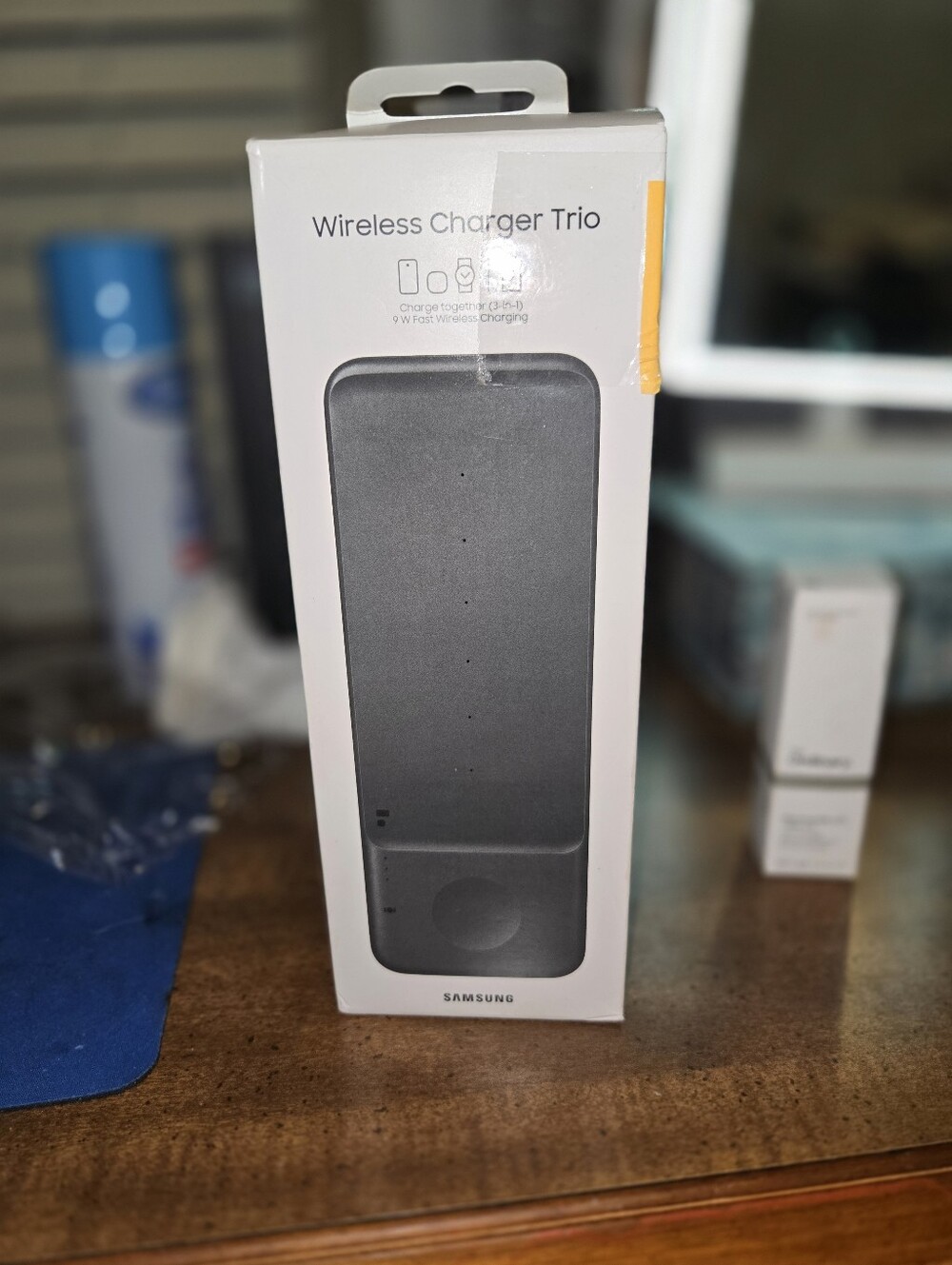 Samsung Wireless Charger Trio - Charcoal Black